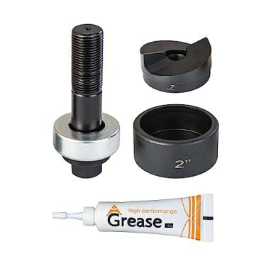 Imagem de UTZIKO Unidade De Perfuração De 2 Conduítes Com Pino De Tração Manual - 2,42 Tamanho Real Do Furo, Uso Versátil E Capacidade De Perfuração Precisa