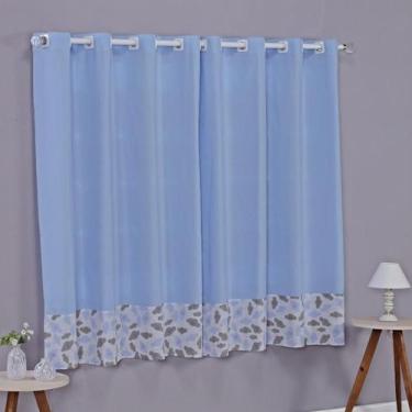 Imagem de Cortina Baby 2 Metros Quarto Bebê Infantil Menino Menina - Ametista De