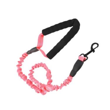 Imagem de YOUTHINK Hundeleine Strong Seil Elastic Training Treining Leash para Controle Confortável para Corrida, 3,28 Pés, Preto (Rosy)