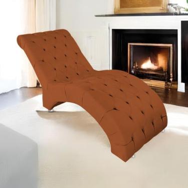 Imagem de Espreguiçadeira Relaxante para Descanso P02 Suede - Doce Sonho Móveis,