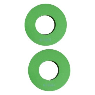 Imagem de simhoa 2x Placas de Peso, Placas de Barra, Pesos de Treino, Suprimentos de Ginástica, Profissionais Entusiastas, Verde 0.5kg