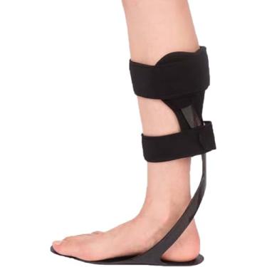 Imagem de Órtese De Tornozelo E Pé Fibra De Carbono Afo Foot Drop Brace Para Foot Drop Stroke Hemiplegia Cva Ms Marcha Assist Suporte Brace, Left, L