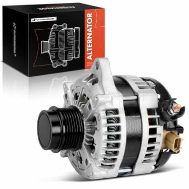 Imagem de A-Premium Alternador Compatível Com Ford F-150 F150 2015-2016 2.7L, 12V 225A, Polia Desacopladora De 6 Ranhuras, Sentido Horário, Substituição Nº 1042110060, Fl3Z10346F