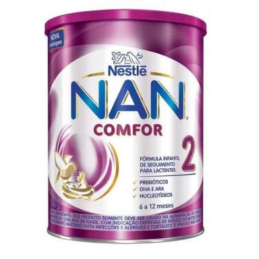 Imagem de Fórmula infantil em pó Nestlé Nan Comfor 2 800g - 6 a 12 meses - NESTL