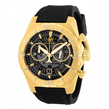Imagem de Relógio Masculino TechnoMarine Reef Shark com Movimento Suíço Ronda Z50, 48mm, Preto ZGTM519008