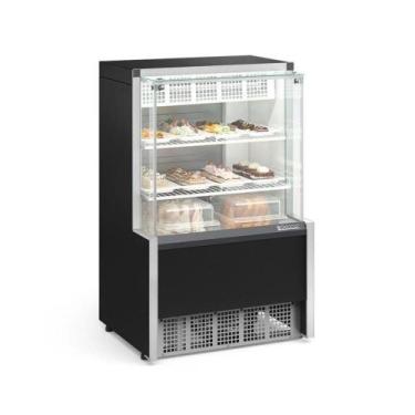 Imagem de Vitrine Refrigerada Gelopar Dupla Função 75 cm Preto 127V GPEA-075R