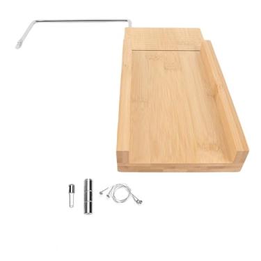 Imagem de Máquina de corte de sabão multifuncional de cortador de sabão de sabão de bambu Premium para fabricação de velas de sabonete para fazer bolos de chocolate Wood 260 x 220 x 30mm