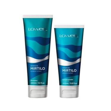 Imagem de Kit Extrato de Mirtilo Shampoo 240 ml + Condicionador 200 ml Lowell