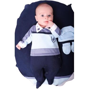 Imagem de Saída Maternidade Menino Raul Animais 04 peças Roupas de Bebê - João e