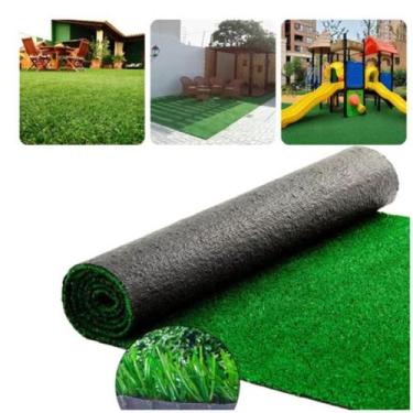 Imagem de 14m2 Grama Sintética Decorativa Esportiva 10mm 2x7metros - master conf