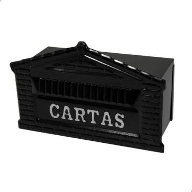 Imagem de Caixa de Correio Cartas Tijolinho Popular 12x25 para Embutir Muro em V