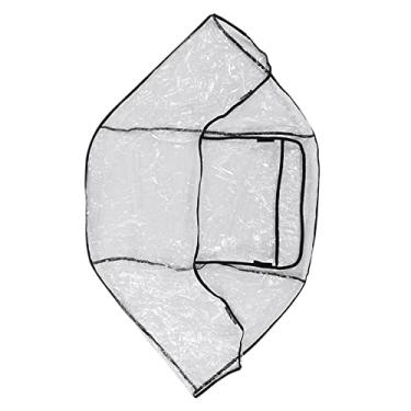 Imagem de Akozon Capa de Chuva de Carrinho de Carrinho de bebê à Prova de - Proteção Transparente de de Pressão contra a Chuva e o