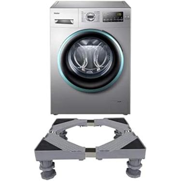 Imagem de Base Ajustável Do Aparelho Eletrodoméstico, Prateleira Do Suporte Da Máquina De Lavar, Suporte Do Suporte Da Prateleira Do Refrigerador, Carga Que Carrega Até 300kg, Seguro E Estável