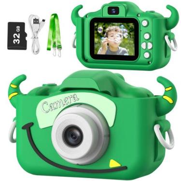 Imagem de Câmera infantil goopow de 3 a 8 anos com cartão SD de 32 GB 12 MP 1080