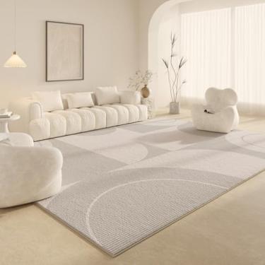 Imagem de Tapetes para sala de estar, decoração de quarto, tapete grande, lavável, grosso, macio e fofo (200x250 cm/F)