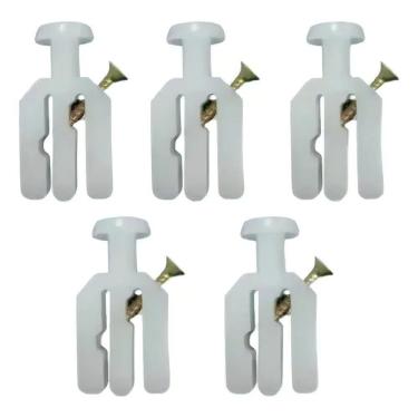 Imagem de 2X Pinos Para Trilho Porta Sanfonada Sustentação De Pvc Kit