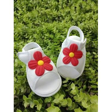Imagem de Sandalia de Bebê Recém-Nascidos Macia Passeio Casuais Meninas Verão - 
