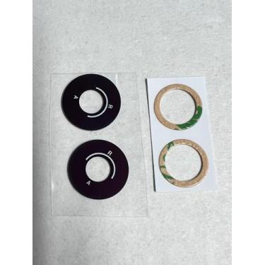 Imagem de Substituição de vidro da lente traseira da câmera traseira 2 peças para Samsung Galaxy A06 5G A066