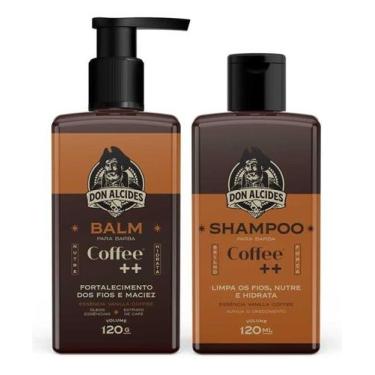 Imagem de Kit Para Barba Don Alcides - Shampoo De Barba E Balm Coffee