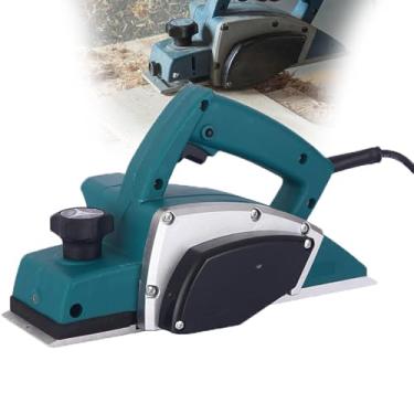 Imagem de Plaina EléTrica Para Madeira 800 W, Profundidade De Cavaco De 2 Mm, Adequada Para Marcenaria, Reformas Residenciais, Portas, Janelas E MóVeis, 220 V