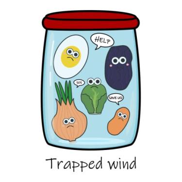 Imagem de Trapped Wind Funny Novelty Joke Notepad, Shopping List, Notebook, Doodle Pad, Cheesy Pun, Lined Notepad, Journal, Diary, Office Gifts, Funny Farts, Break Wind