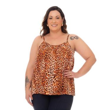 Imagem de Blusa Feminina Plus Size Soltinha Para o Final do Ano Nos Tamanhos G1 
