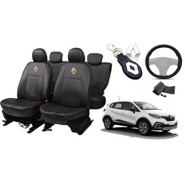 Imagem de Capa de couro para o banco captur 2017-2023 proteção impermeável