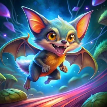 Imagem de Adesivo de Parede Infantil Estilo Anime Monstros Fofinhos Tema Cósmico Colorido 30x30cm