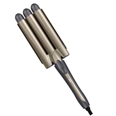 Imagem de Modelador de cachos INFINITIPRO by Conair 3, ondulador de cabelo, cria ondas de praia, ondas de longa duração para uso em cabelos médios a longos