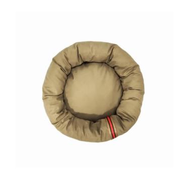 Imagem de Fábrica Pet Cama Boia D'Acqua, Impermeável, Caqui, 70cm Diâmetro x 25cm Altura, com Zíper e Enchimento Siliconado, para Cães e Gatos