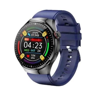 Imagem de Relógio Inteligente Masculino De Saúde Com ECG, PPG, Pressão Arterial,