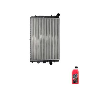 Imagem de Kit Radiador VW Gol MI 1.0 8/16V Com Ar 97 E Aditivo Radiador Paraflu 01 Litro Rosa