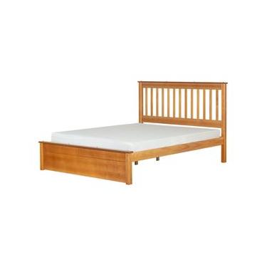 Imagem de Cama Queen Size Vale - Âmbar - Para colchão 158x198 - Meu Móvel de Madeira Âmbar