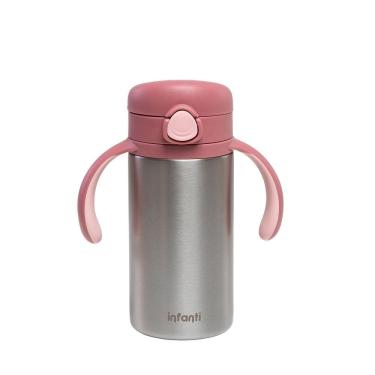 Imagem de Garrafa Térmica Infantil Ativazamento Brina Infanti Rosa