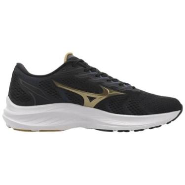 Imagem de Tênis Mizuno Masculino Action 4 Preto Dourado, 41