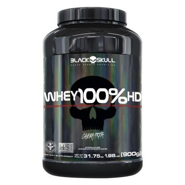 Imagem de WHEY 100% HD 900 G - BLACK SKULL (COOKIES AND CREAM)-Unissex