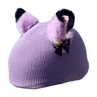 Imagem de Generic Capa para Capacete de Esqui com Orelhas de Gato, Acessório Criativo E Adorável para Snowboard.