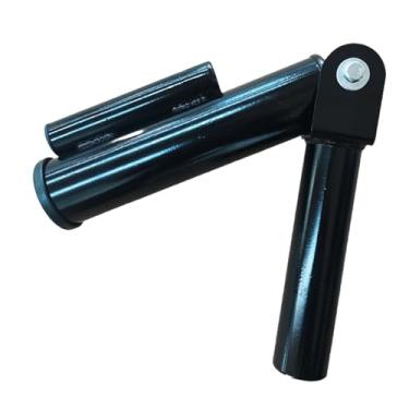 Imagem de Generic Suporte para barra de levantamento de peso com base dupla, portátil, antiderrapante, para homens e mulheres, ideal para treinamento de força.