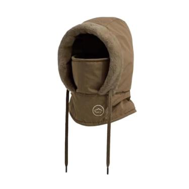 Imagem de Generic Gorro/Máscara Térmica para Esqui, Proteção Facial, Calce e Protetor de Pescoço para Ciclismo, Corrida, Snowboard, Camping e Praticagem de Snowboard, Café Adultos