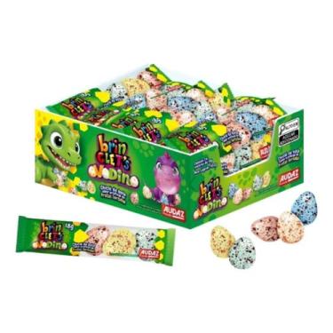 Imagem de Chiclete Brinclet's OvoDino Display 24x18g - Audaz Foods