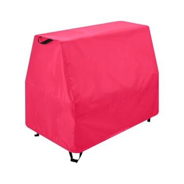 Imagem de Qilmy Rose Pink Solid Color Kids Water Table Cover, Duty Waterproof Patio Table Covers for Outdoor Toddler Splash Tables, UV Resistant & Dustproof Play Table Protector, Cover Only