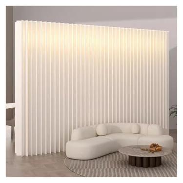 Imagem de Room divider Divisórias de ambiente leves em papel com luzes LED, dobráveis ​​e deformáveis, para privacidade temporária.(4X2.4M/13.1X7.8FT)