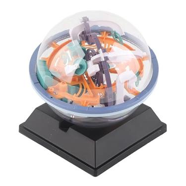 Imagem de Generic 3D Gravity Maze Ball Criativo Educacional Mente Exercício Jogo De Puzzle Para Uso Doméstico - Material Plástico (Obstáculos de classificação média 100)