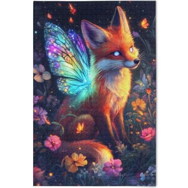 Imagem de Quebra-cabeças engraçados fofos para adultos 1000 peças, presentes de jogos de amigos e família, quebra-cabeças exclusivos para adultos, arte de paisagem, 75 x 50 cm