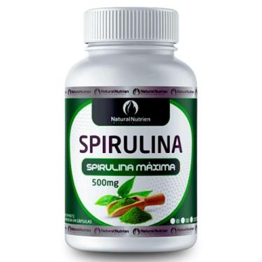 Imagem de Spirulina 100 Cápsulas 500mg - Natural Nutrien