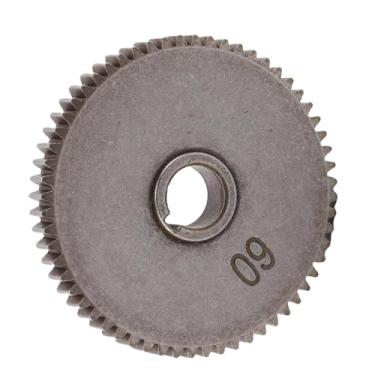 Imagem de Substituição de engrenagem T60, engrenagem de aço de alta velocidade com 60 dentes com polimento para máquina de corte de metal
