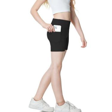 Imagem de Calções de voleibol B&GCozy Girls Athletic Gym Dance Black - B&Amp;Gco