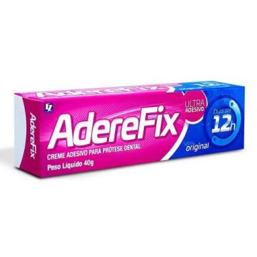 Imagem de Aderefix fixador de protese dentaria original 40g