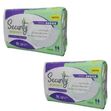 Imagem de Absorvente Geriátrico Pós Parto E Operatório Security 2 Pacotes Com 50