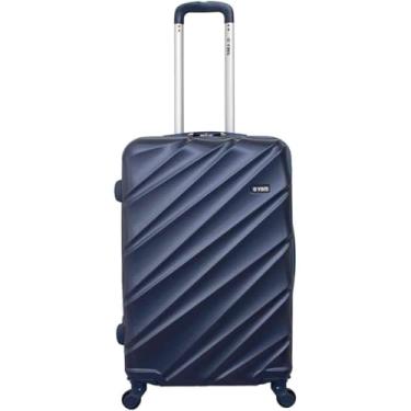 Imagem de Mala de Viagem, Yins, Abs, 360º, 18 Polegadas, Azul Escuro